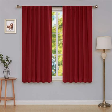Luxury 100 cotton velvet curtain window panel with a back tab rod pocket. . Blackout curtains kitchen